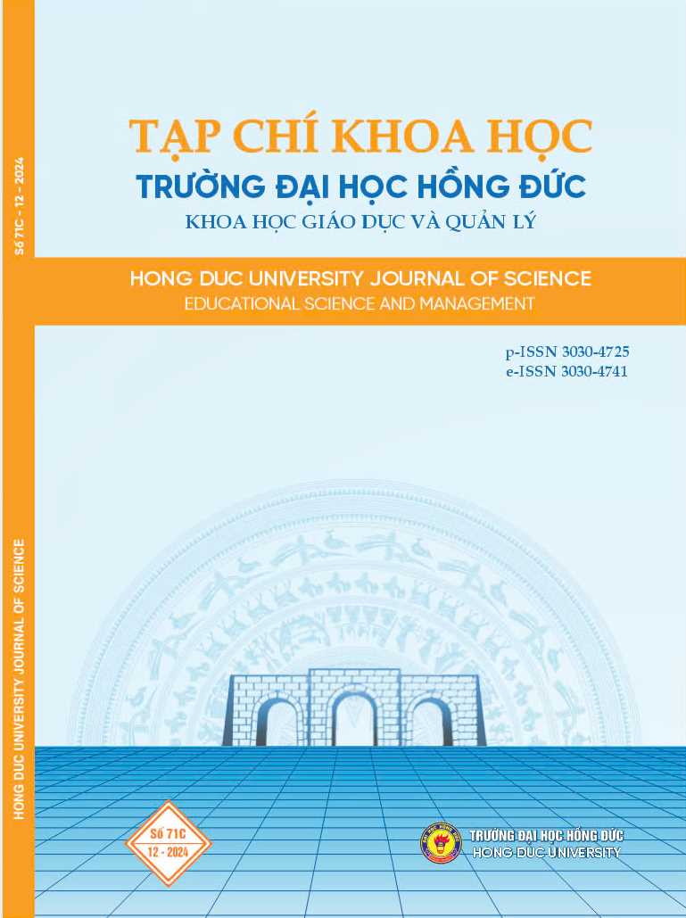 Tạp chí Khoa học Trường Đại học Hồng Đức được tính điểm tại 6 HĐGS ngành, liên ngành